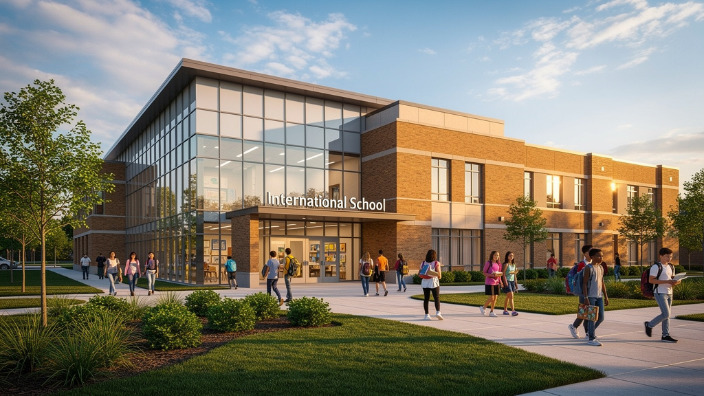 School building exterior